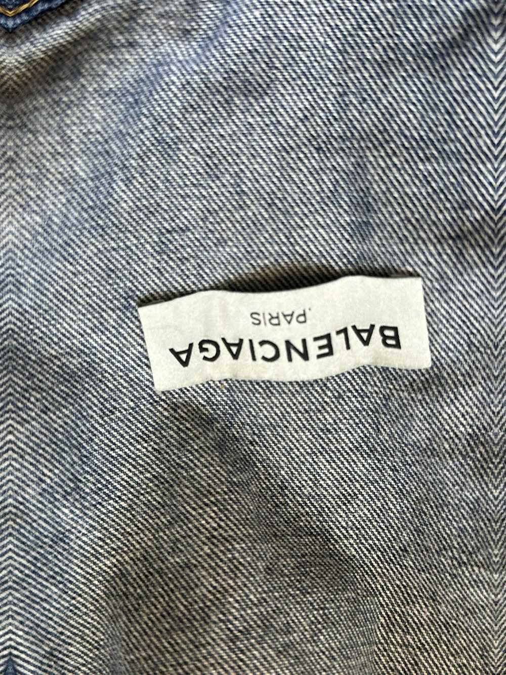 Balenciaga Balenciaga Swing Denim Jacket - image 3