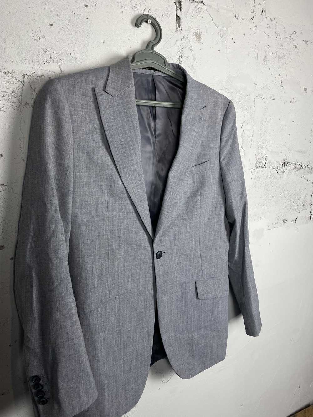 Reiss Reiss Wool Light Blue Suit (Untailored!) - image 3