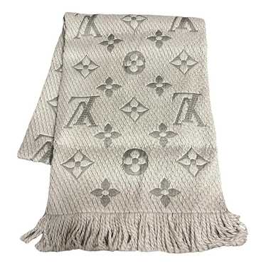 Louis Vuitton Logomania wool scarf - image 1