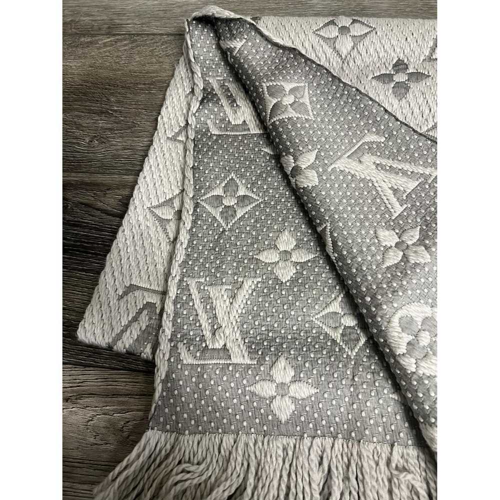 Louis Vuitton Logomania wool scarf - image 3