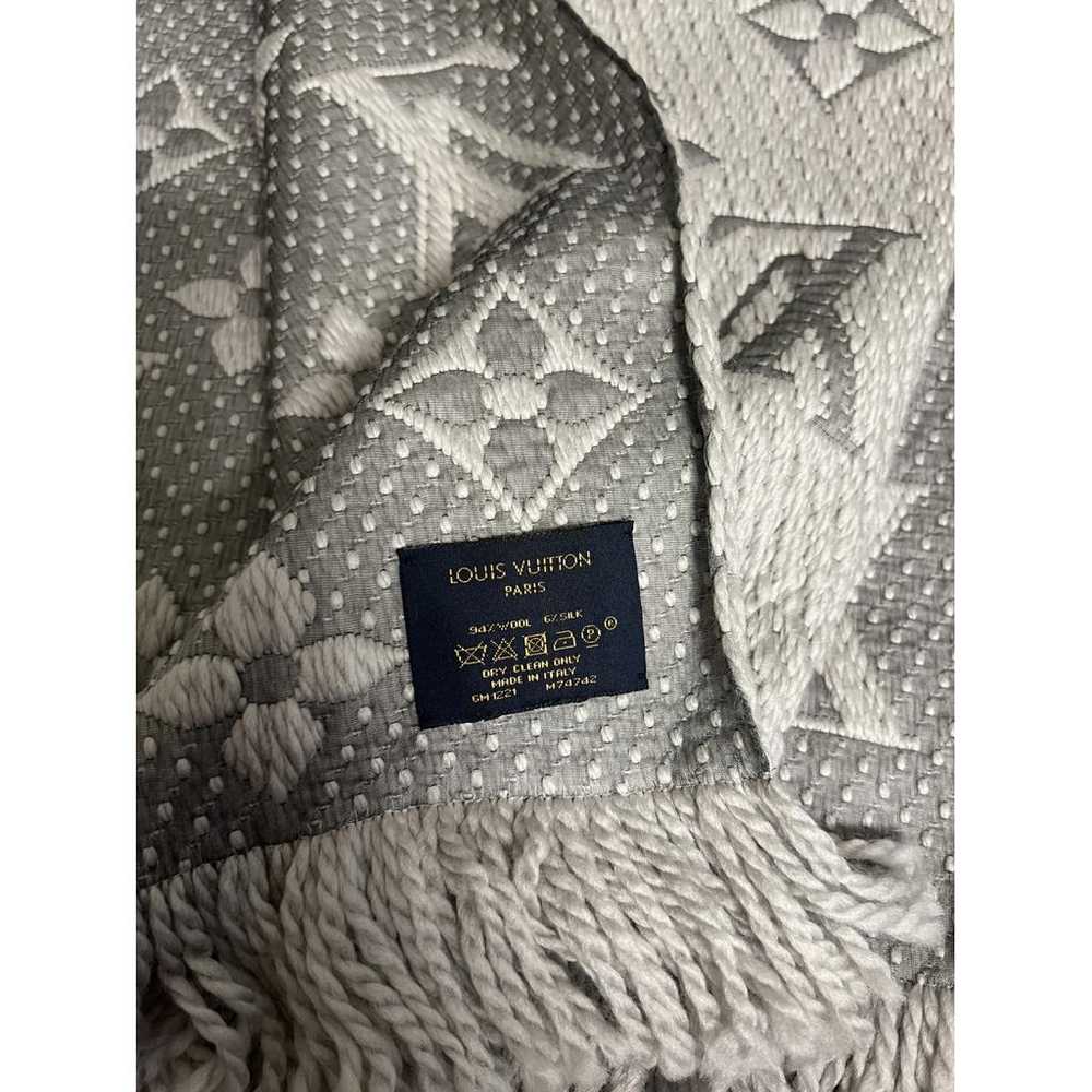 Louis Vuitton Logomania wool scarf - image 4