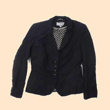 Vintage Classic Fit Black Tailored Blazer for Wom… - image 1