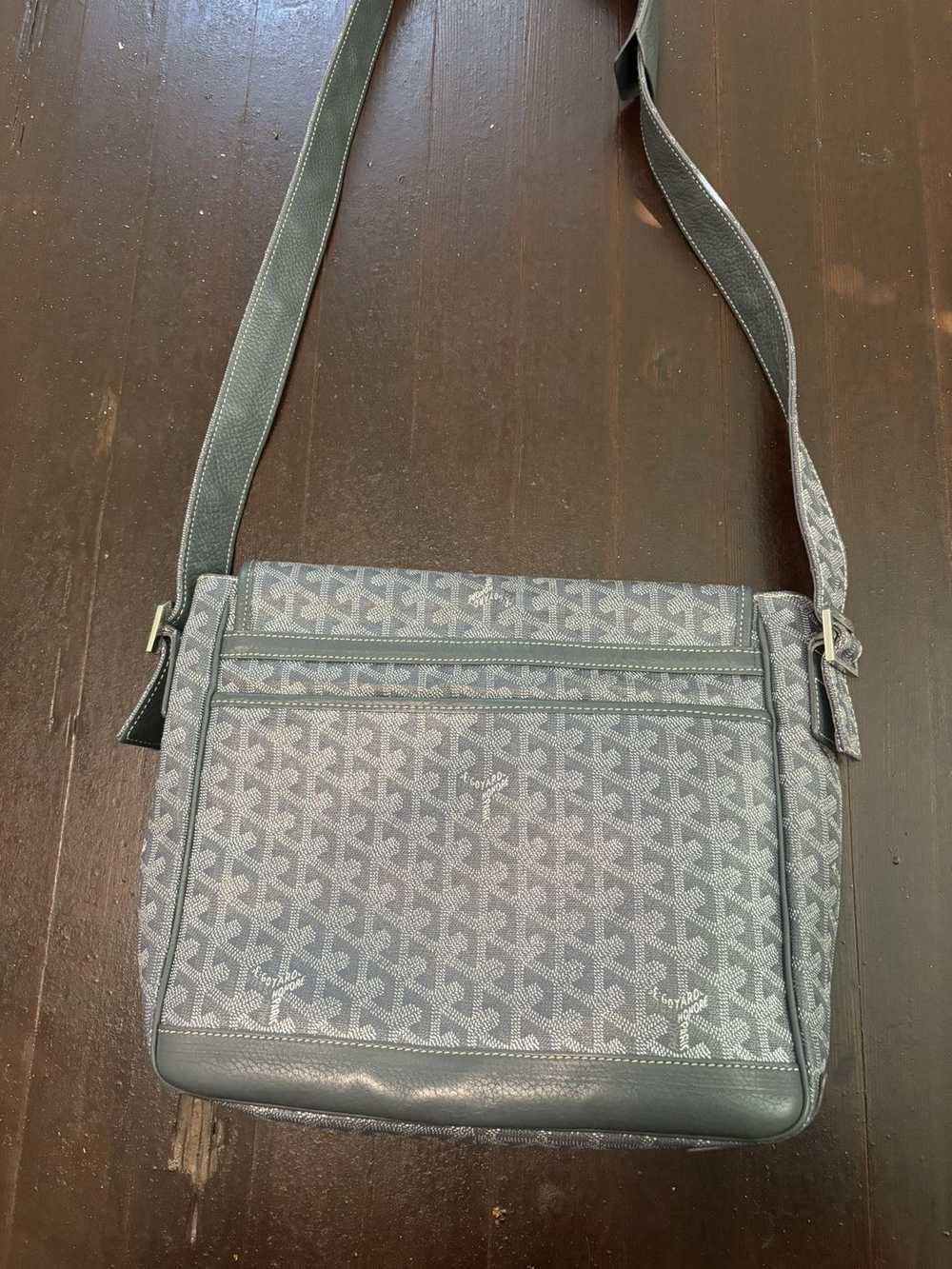 Goyard Grey Monogram Messenger Bag - image 2