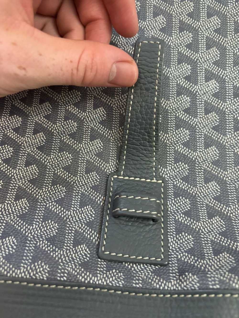 Goyard Grey Monogram Messenger Bag - image 4