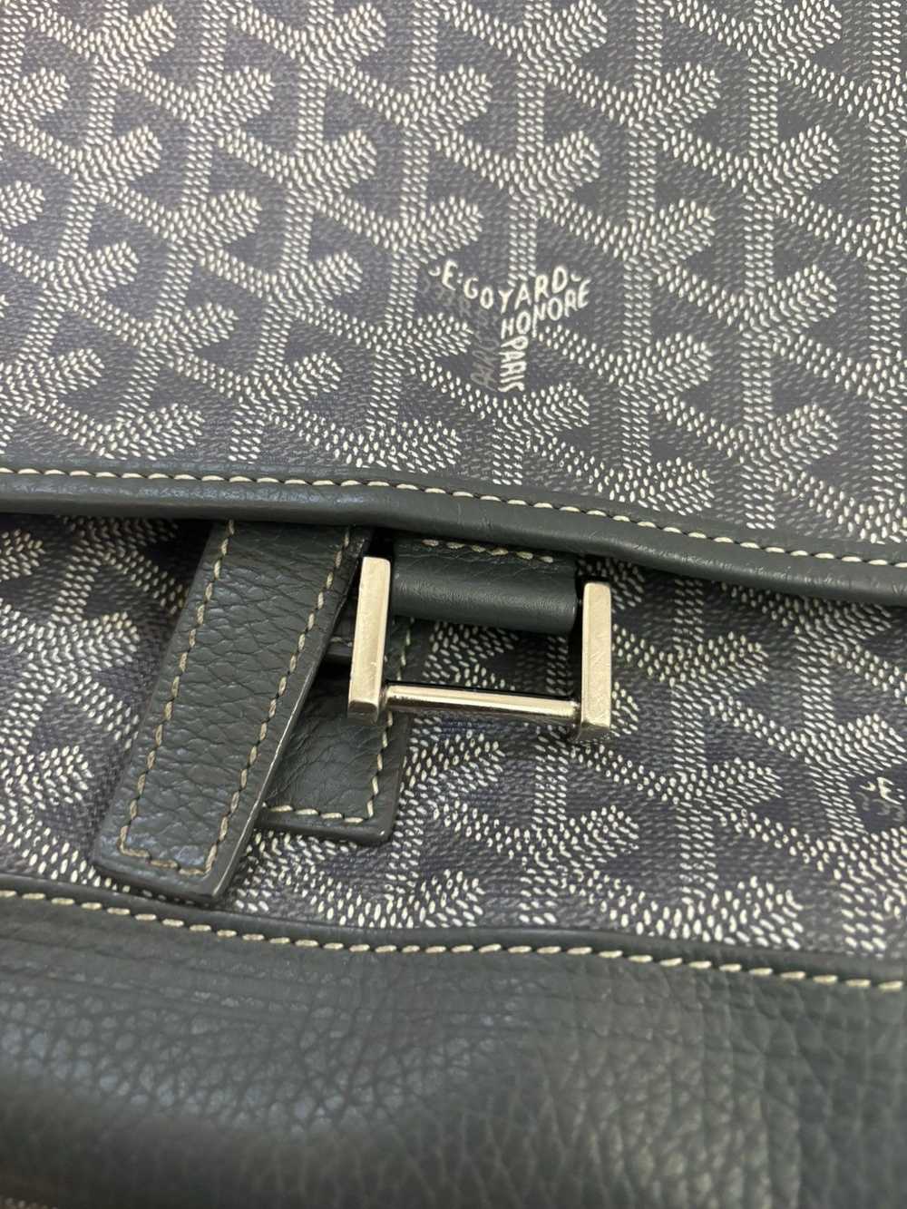 Goyard Grey Monogram Messenger Bag - image 5