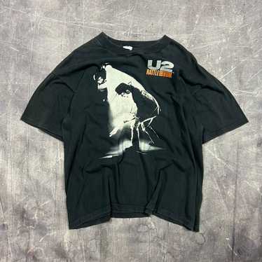 Band Tees × Streetwear × Vintage 1988 U2 Rattle A… - image 1