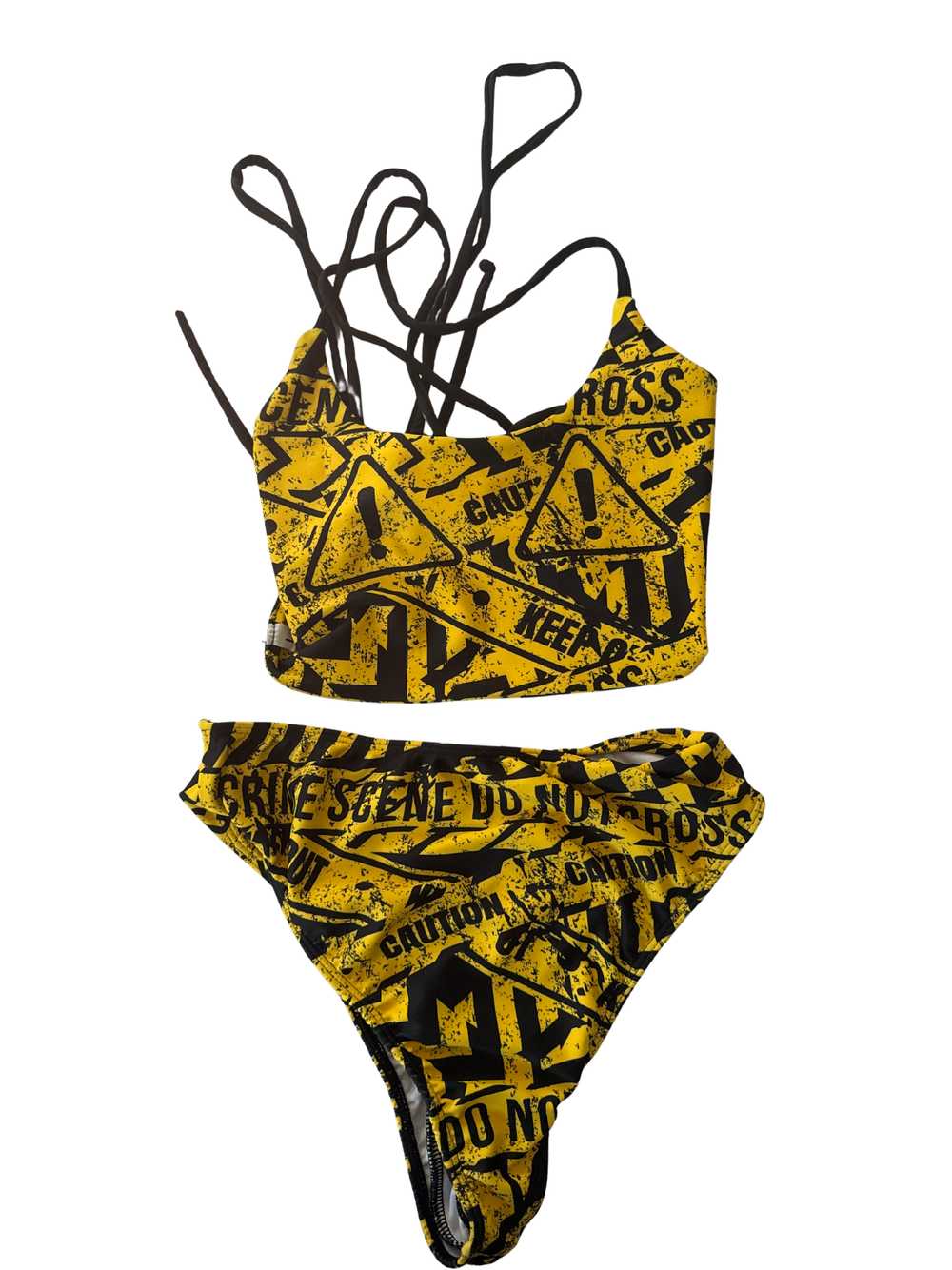 Freedom Rave Wear Freedoms Rave Wear Caution Set - image 1