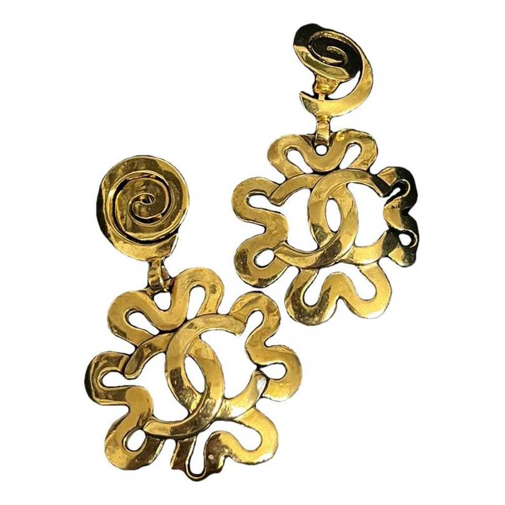 Chanel Cc earrings - image 1