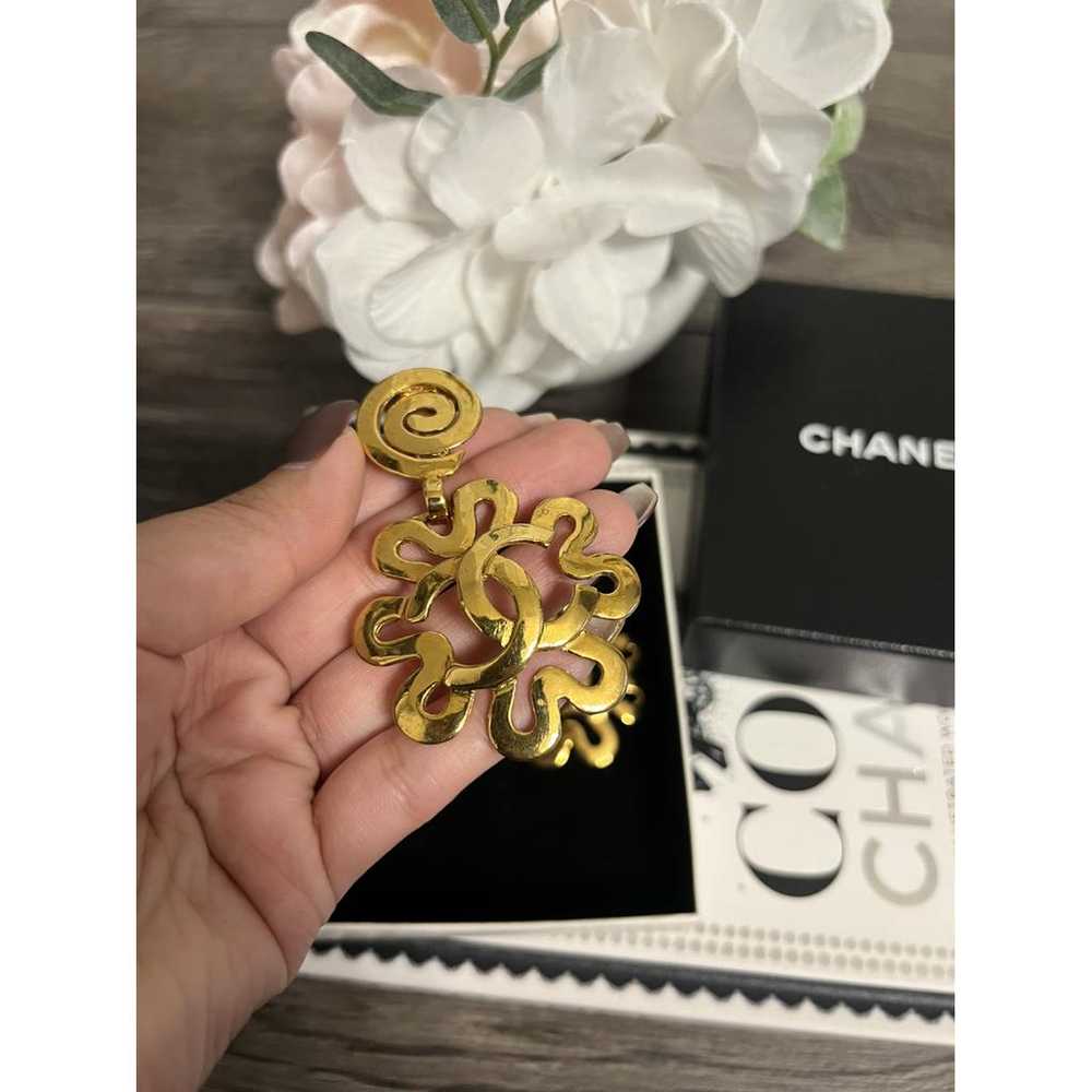 Chanel Cc earrings - image 3