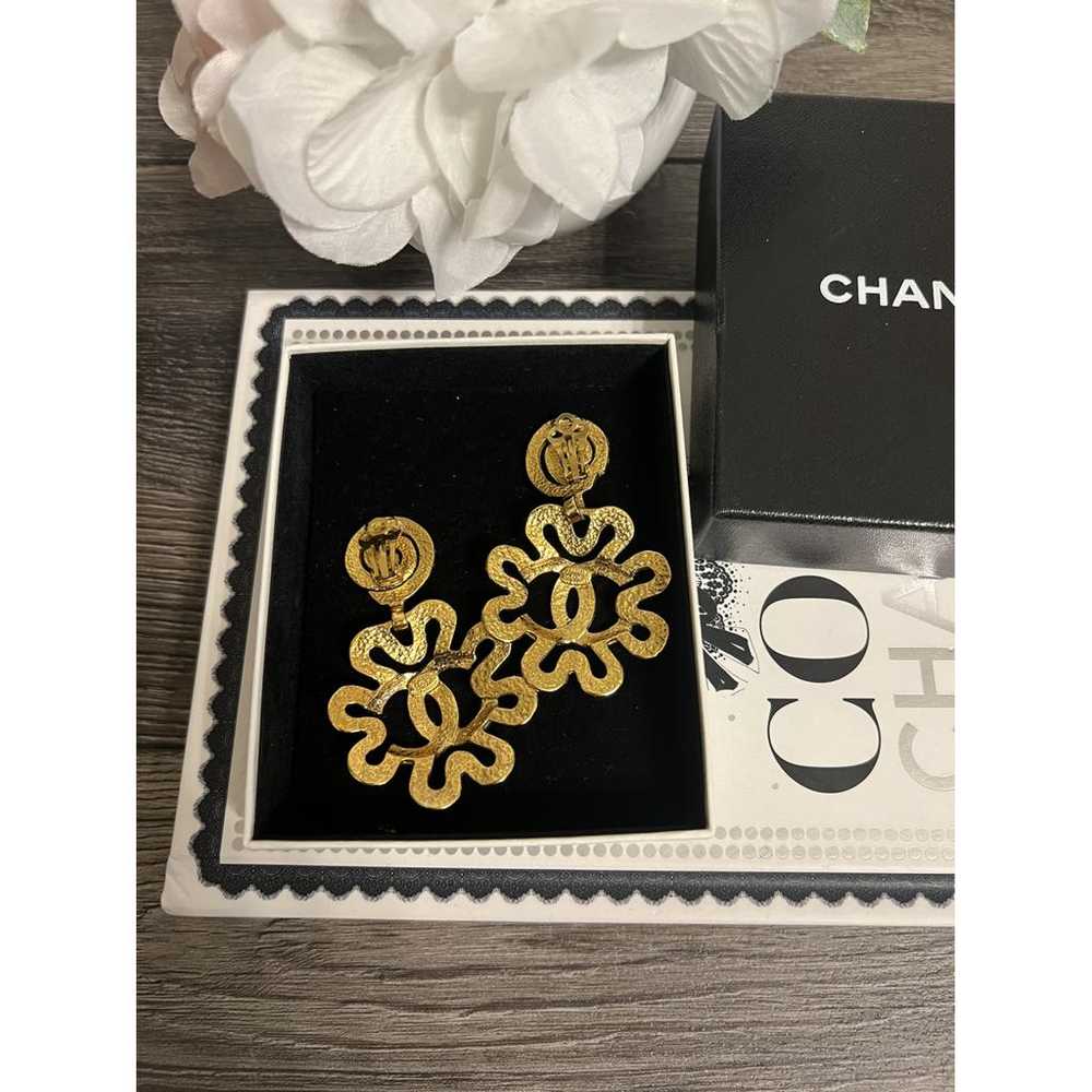 Chanel Cc earrings - image 8