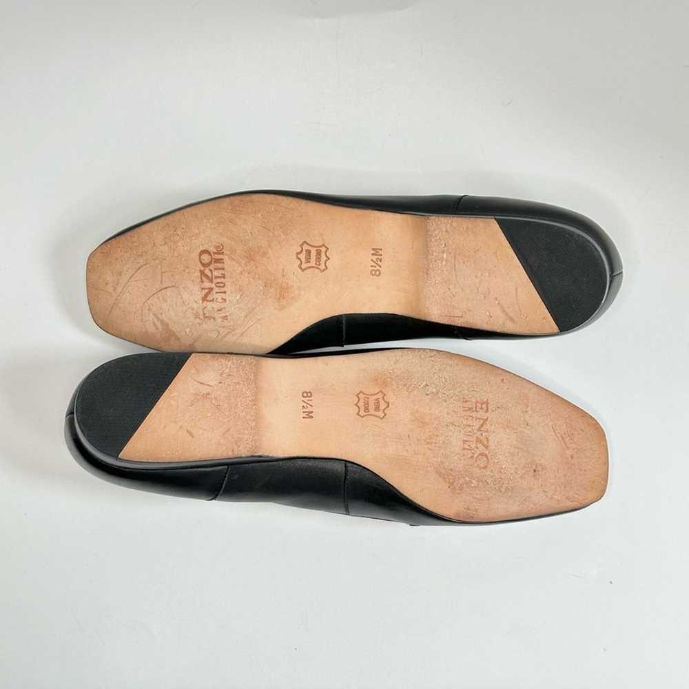 Brand Enzo Angelini Black Leather Loafer With Hid… - image 3