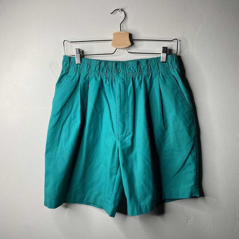 Vintage 90s Vintage Blue Shorts By Bite First - image 1