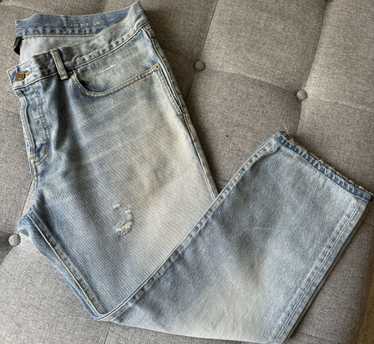 Yves Saint Laurent Saint Laurent Distressed Jeans… - image 1