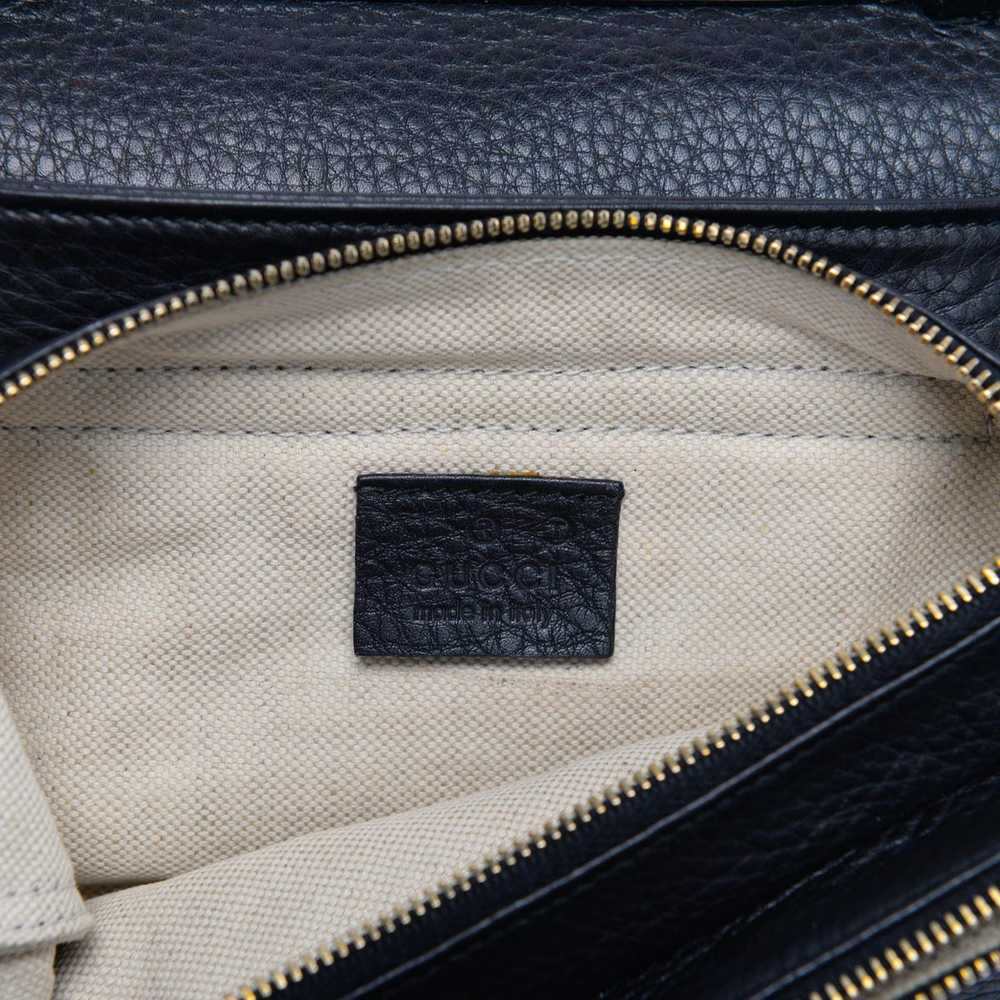 Gucci Black Pebbled Calfskin Broadway Evening Bag - image 7