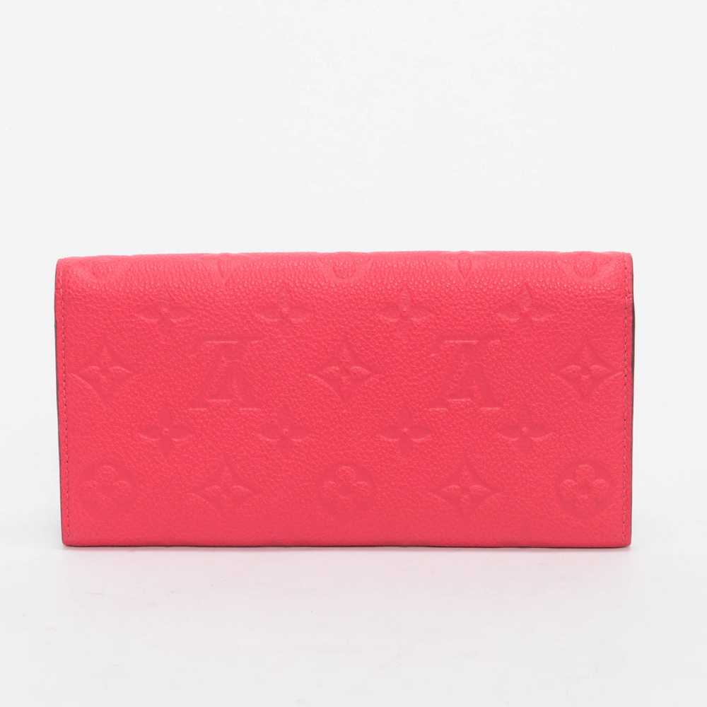 Louis Vuitton Fuschia Empreinte Emilie Wallet - image 3