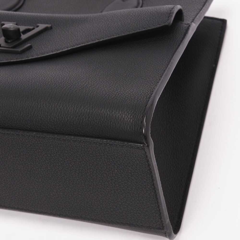 Louis Vuitton Black Grained Calfskin LockMe PM To… - image 10