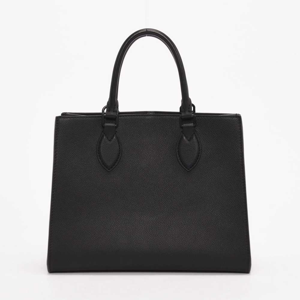 Louis Vuitton Black Grained Calfskin LockMe PM To… - image 3