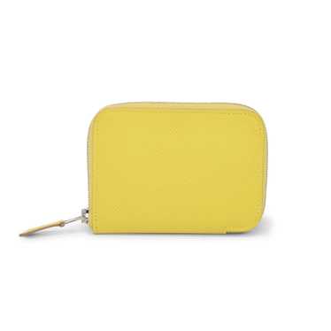 Hermes Lime Epsom Azap Mini Wallet - image 1