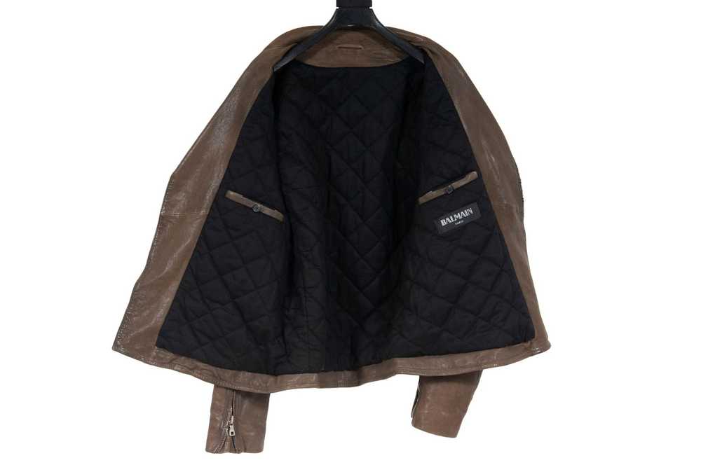 Balmain Classic Motorcycle Jacket - image 7