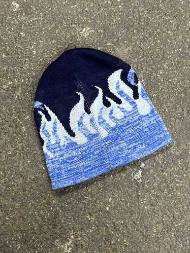 Hype × Streetwear × Vintage Flame beanie y2k stre… - image 1