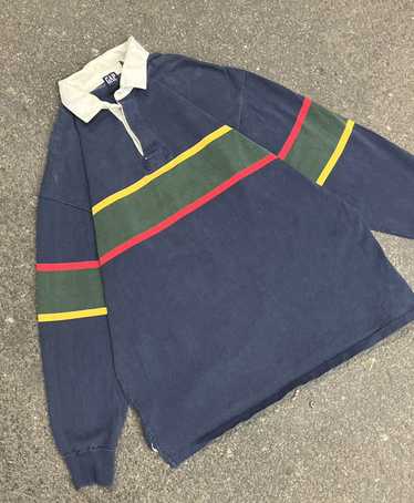 Polo Ralph Lauren × Streetwear × Vintage Rugby st… - image 1