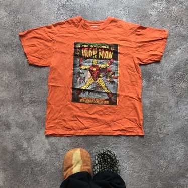 Band Tees × Streetwear × Vintage VINTAGE TEE IRON… - image 1