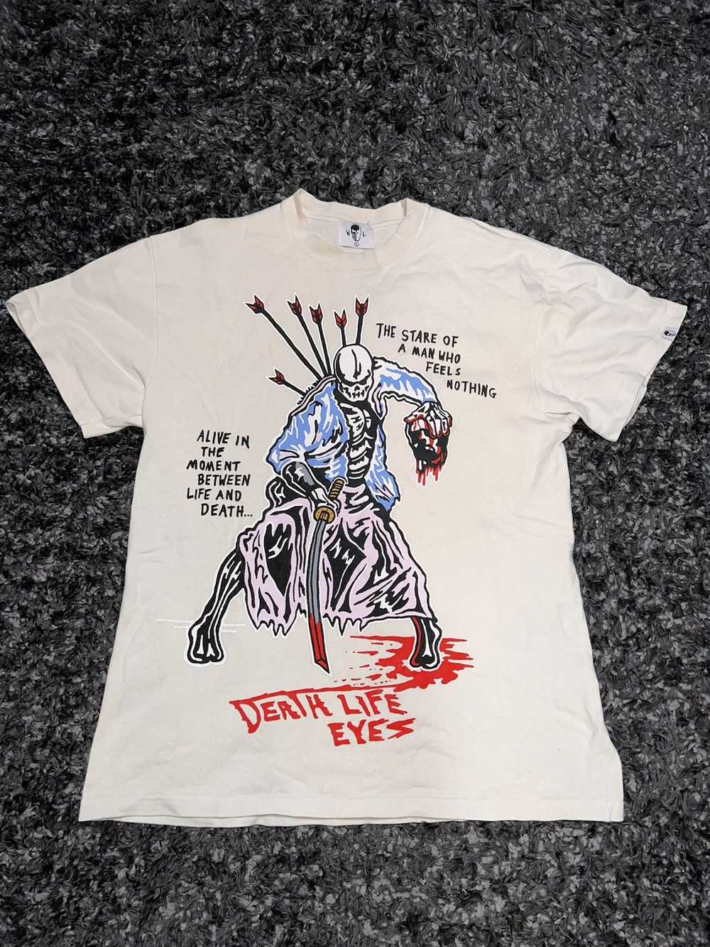 Warren Lotas Warren Lotas Death Life Eyes Tee - image 1