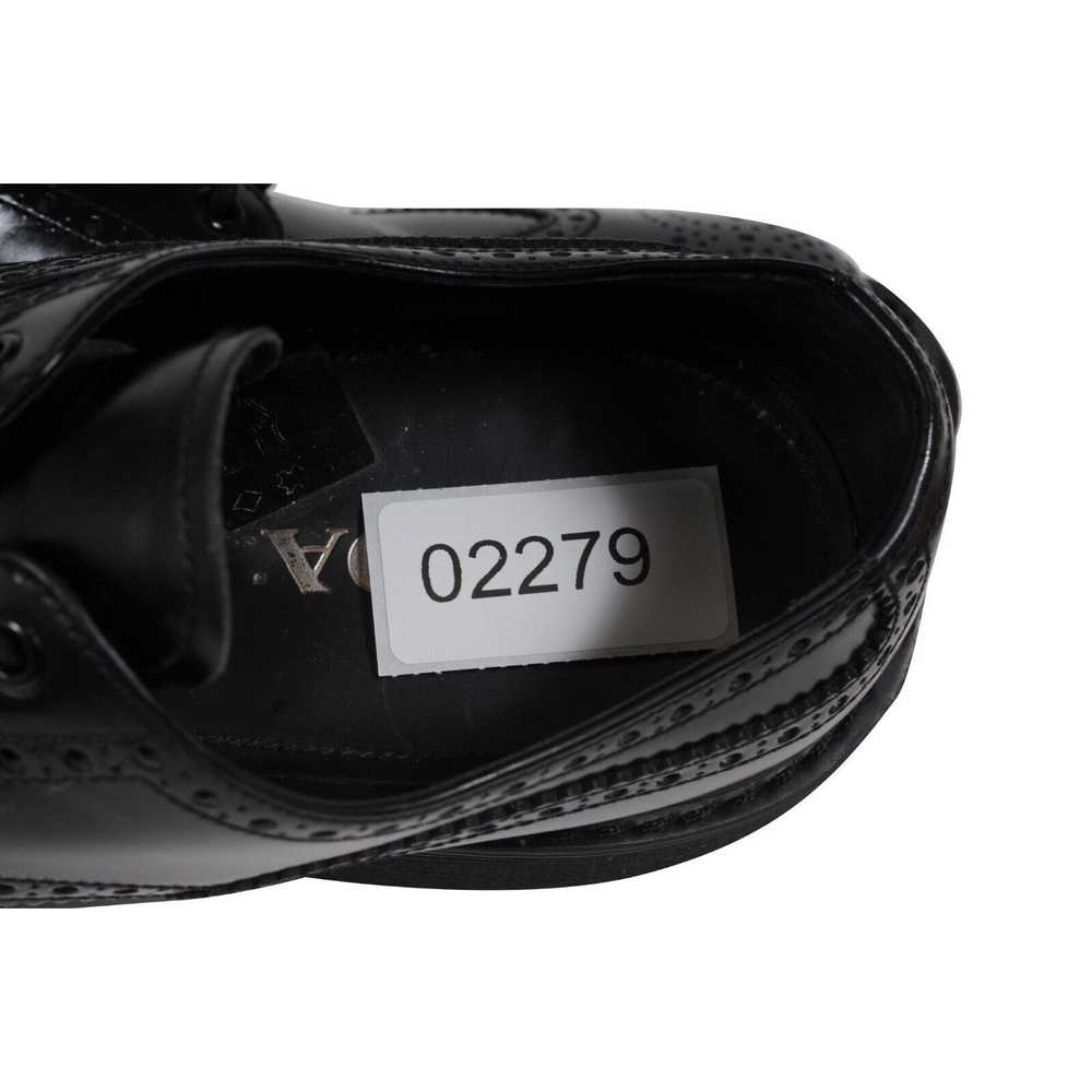 Prada Chunky Derby Black Leather Oxford Wingtip -… - image 10