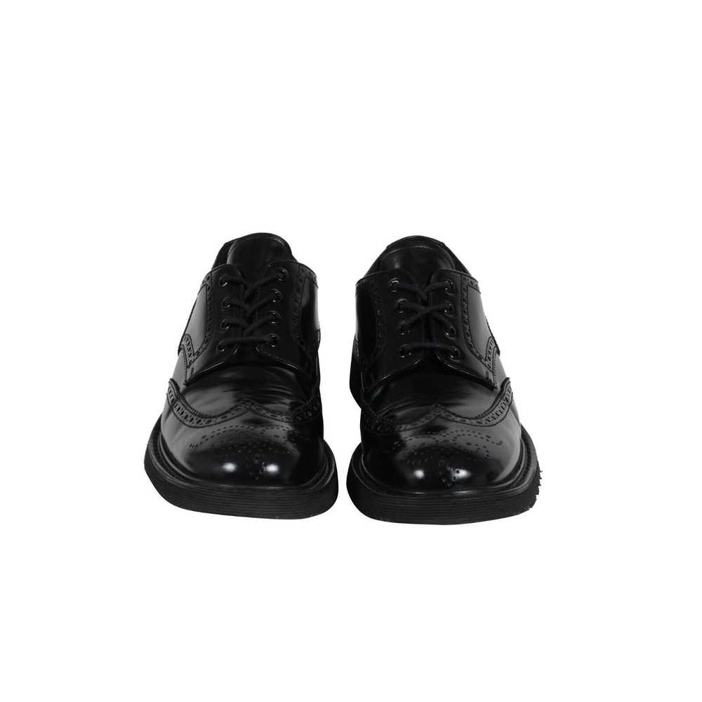 Prada Chunky Derby Black Leather Oxford Wingtip -… - image 2