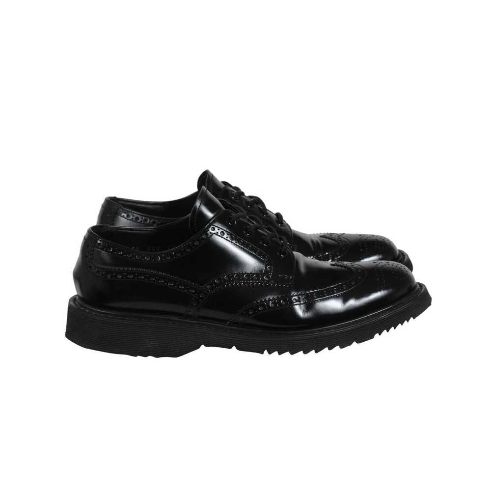 Prada Chunky Derby Black Leather Oxford Wingtip -… - image 8