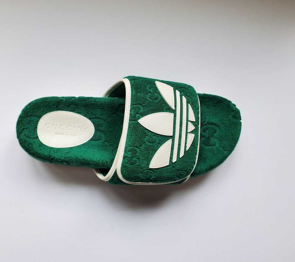 Adidas × Gucci NIB Gucci x Adidas platform slides… - image 3