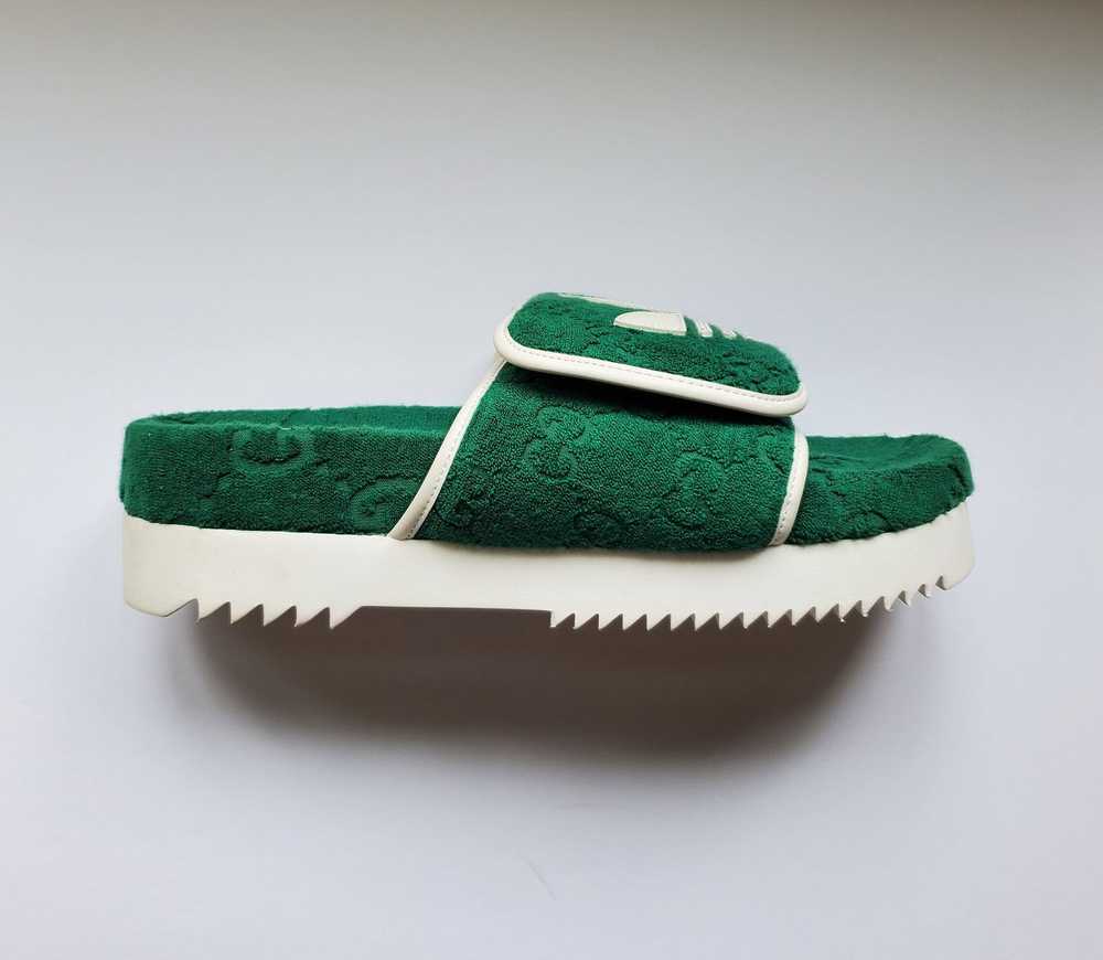 Adidas × Gucci NIB Gucci x Adidas platform slides… - image 4