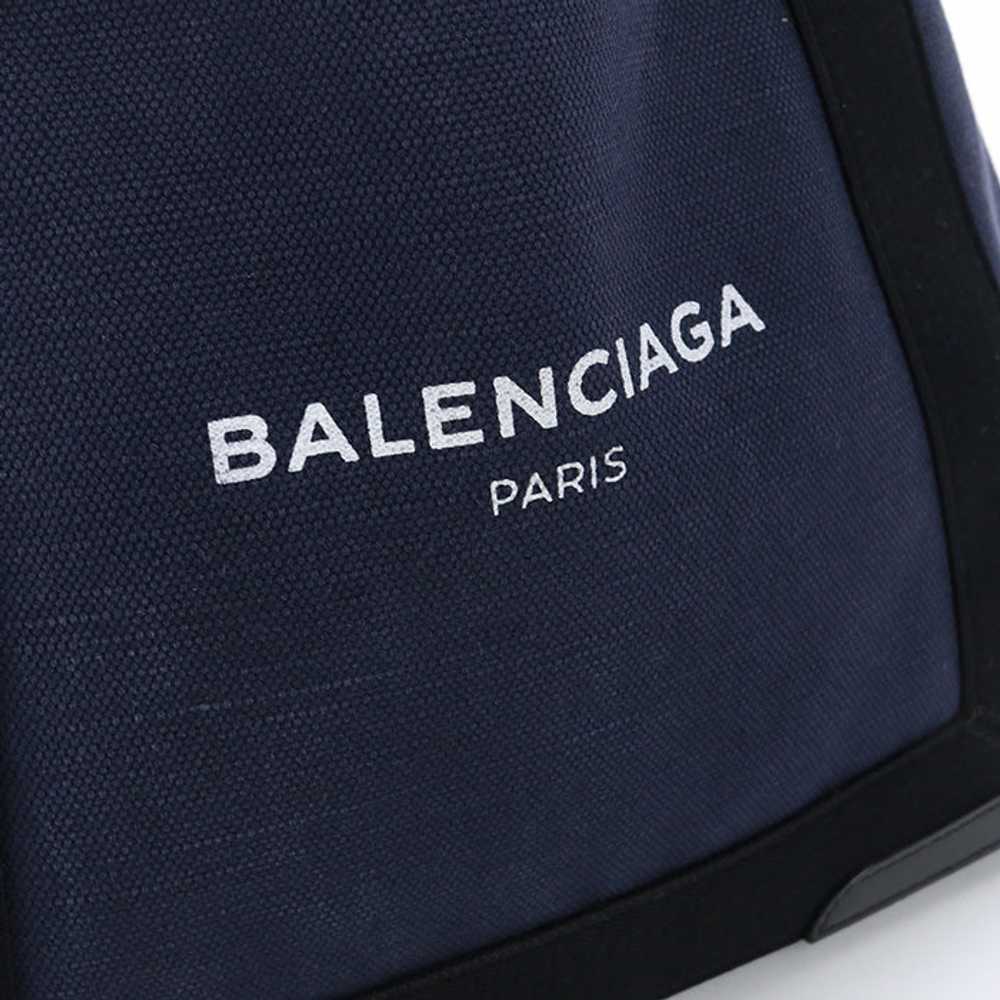 BALENCIAGA 339933 kabas S Tote Hand Bag canvas Na… - image 7