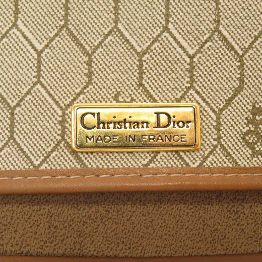 Christian Dior Shoulder Bag PVC, Leather beige Ho… - image 8