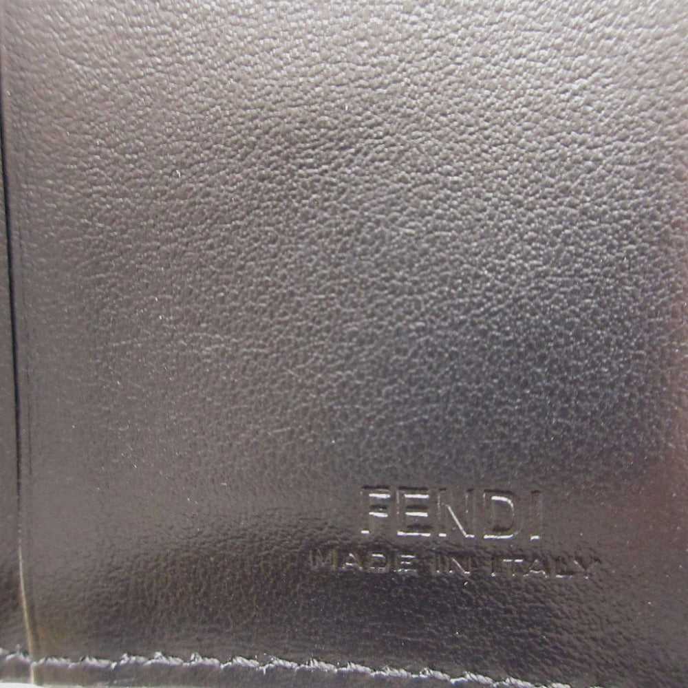 FENDI Bifold Wallet 8M0387 leather black Ehuise F… - image 6