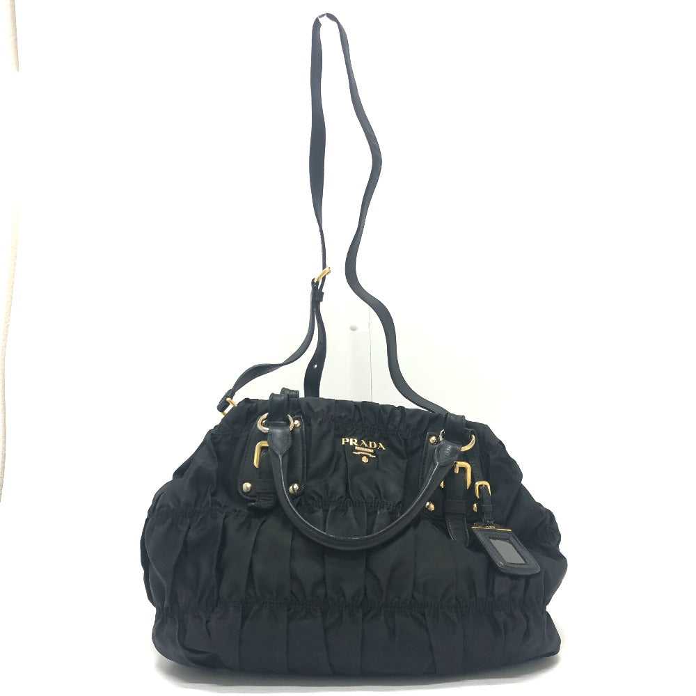 PRADA Shoulder Bag BN1792 Nylon black Shoulder Cr… - image 9