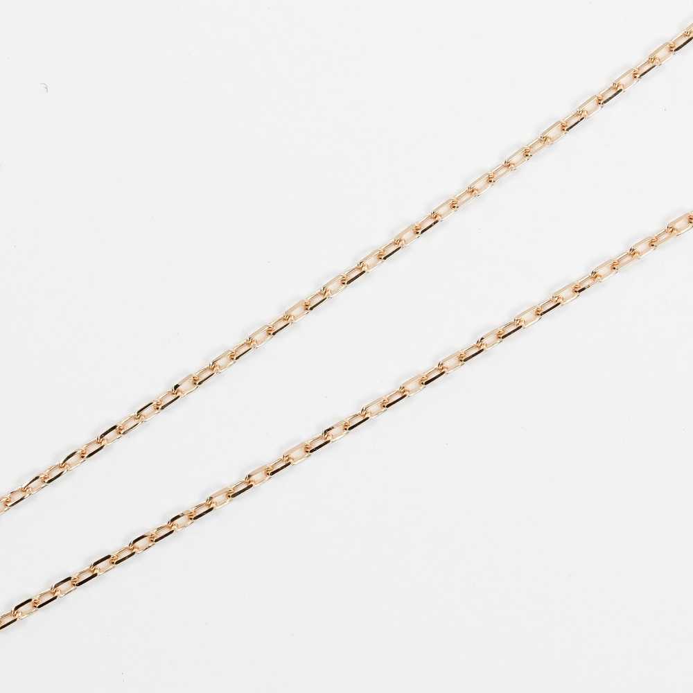 CARTIER Necklace K18 pink gold, diamond gold Smal… - image 5