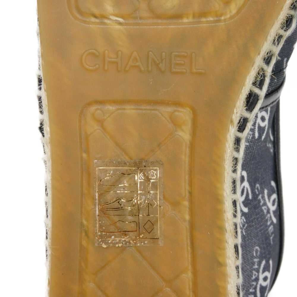 CHANEL Slip-on G34673 Mesh x Calfskin x Grosgrain… - image 11