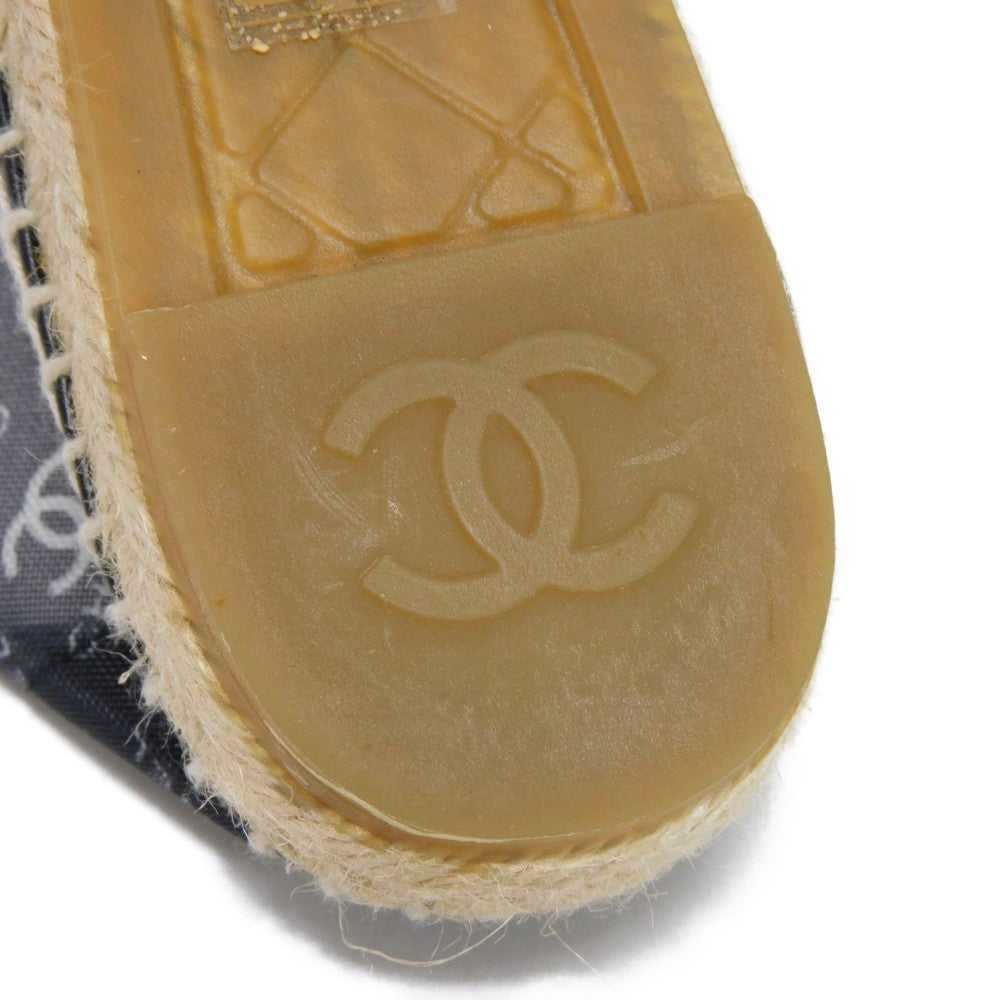 CHANEL Slip-on G34673 Mesh x Calfskin x Grosgrain… - image 12