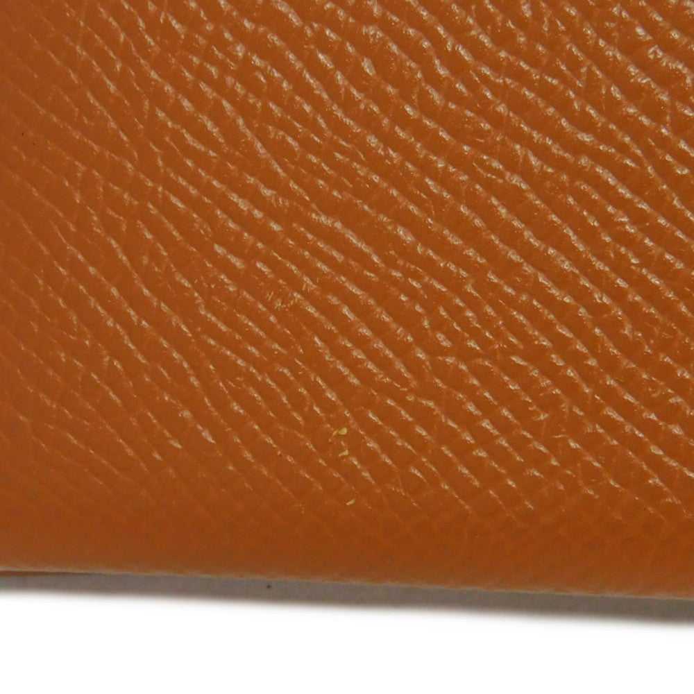 HERMES Card Case Epsom gold Calvi Women(Unisex) U… - image 12