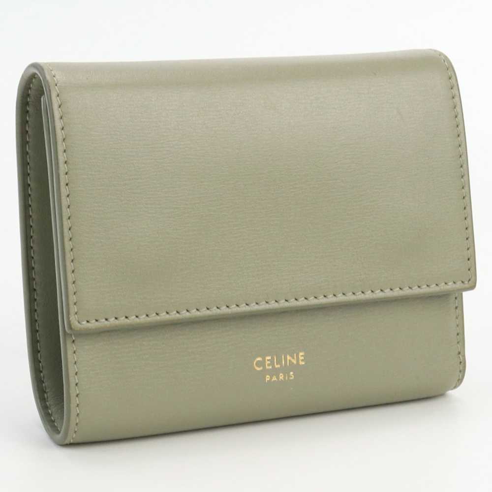 CELINE Small trifold wallet Bi-fold wallet compac… - image 1