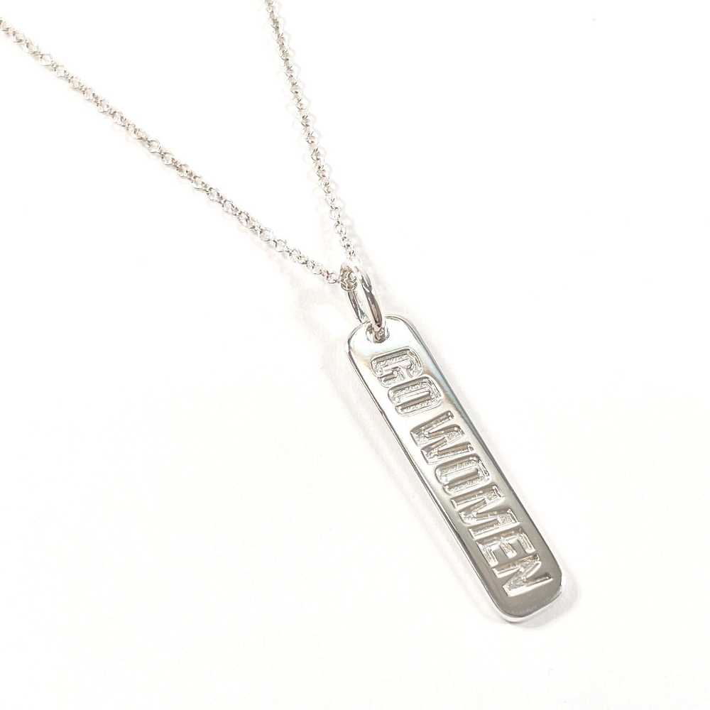 TIFFANY&Co. Necklace Silver925 Silver GO WOMEN 20… - image 1