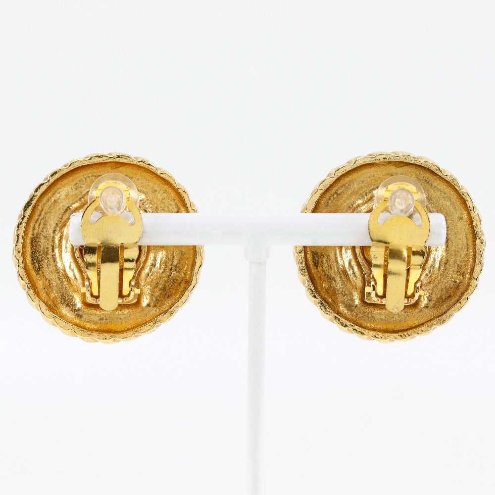 CHANEL Earring Plated Gold, Faux Pearl gold Women… - image 3