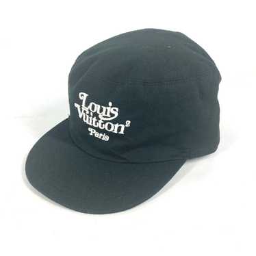 LOUIS VUITTON cap MP2732 cotton black NIGO collab… - image 1