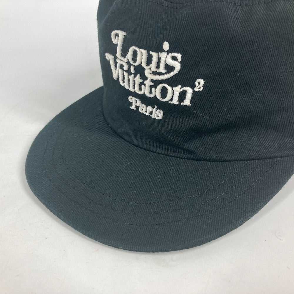 LOUIS VUITTON cap MP2732 cotton black NIGO collab… - image 4