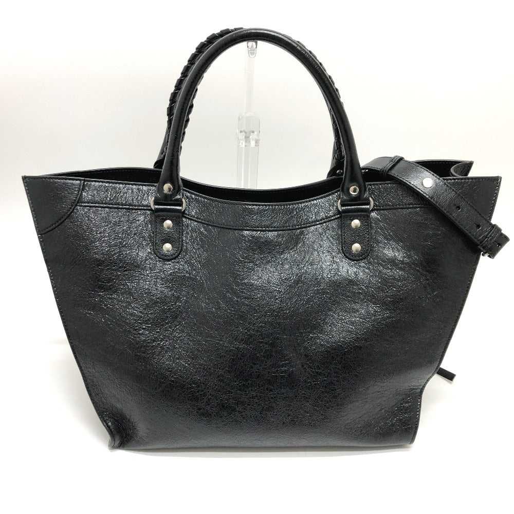 BALENCIAGA Tote Bag 702499 leather black Neo clas… - image 2