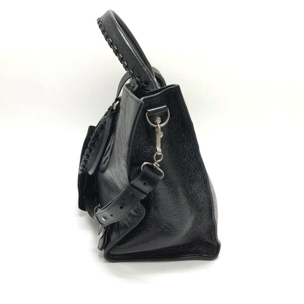 BALENCIAGA Tote Bag 702499 leather black Neo clas… - image 3