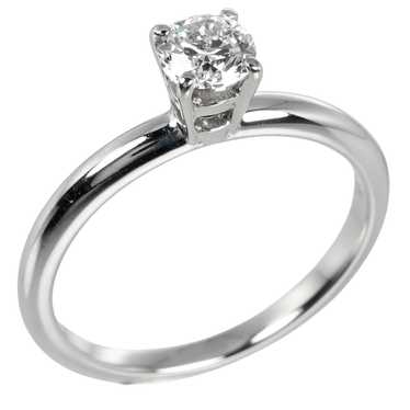 BVLGARI Ring 0.30ct VS1/H/2EX/VG Pt950Platinum, D… - image 1