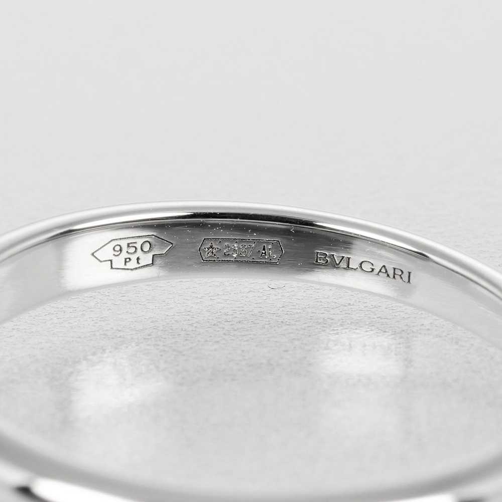 BVLGARI Ring 0.30ct VS1/H/2EX/VG Pt950Platinum, D… - image 4