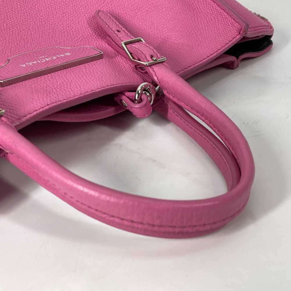 BALENCIAGA Shoulder Bag 399531 leather pink The P… - image 8